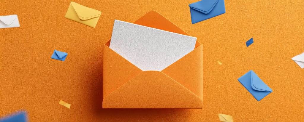 hand written letters

